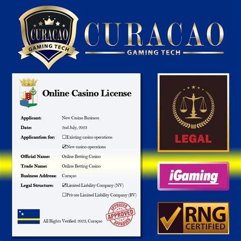 curacao gaming license list